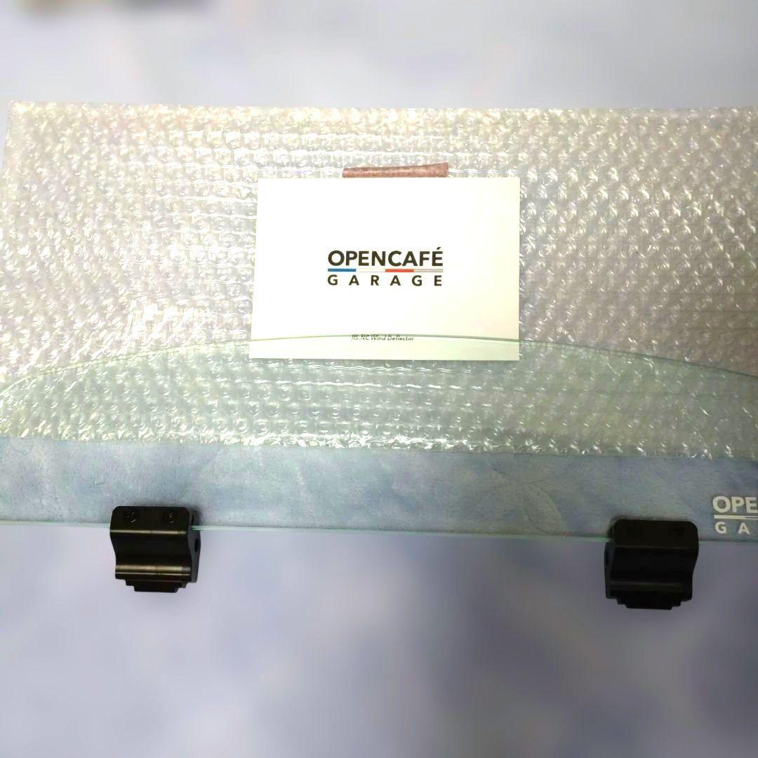 OPENCafé GARAGEウィンドディフレクター　NCロードスター用ガラス色