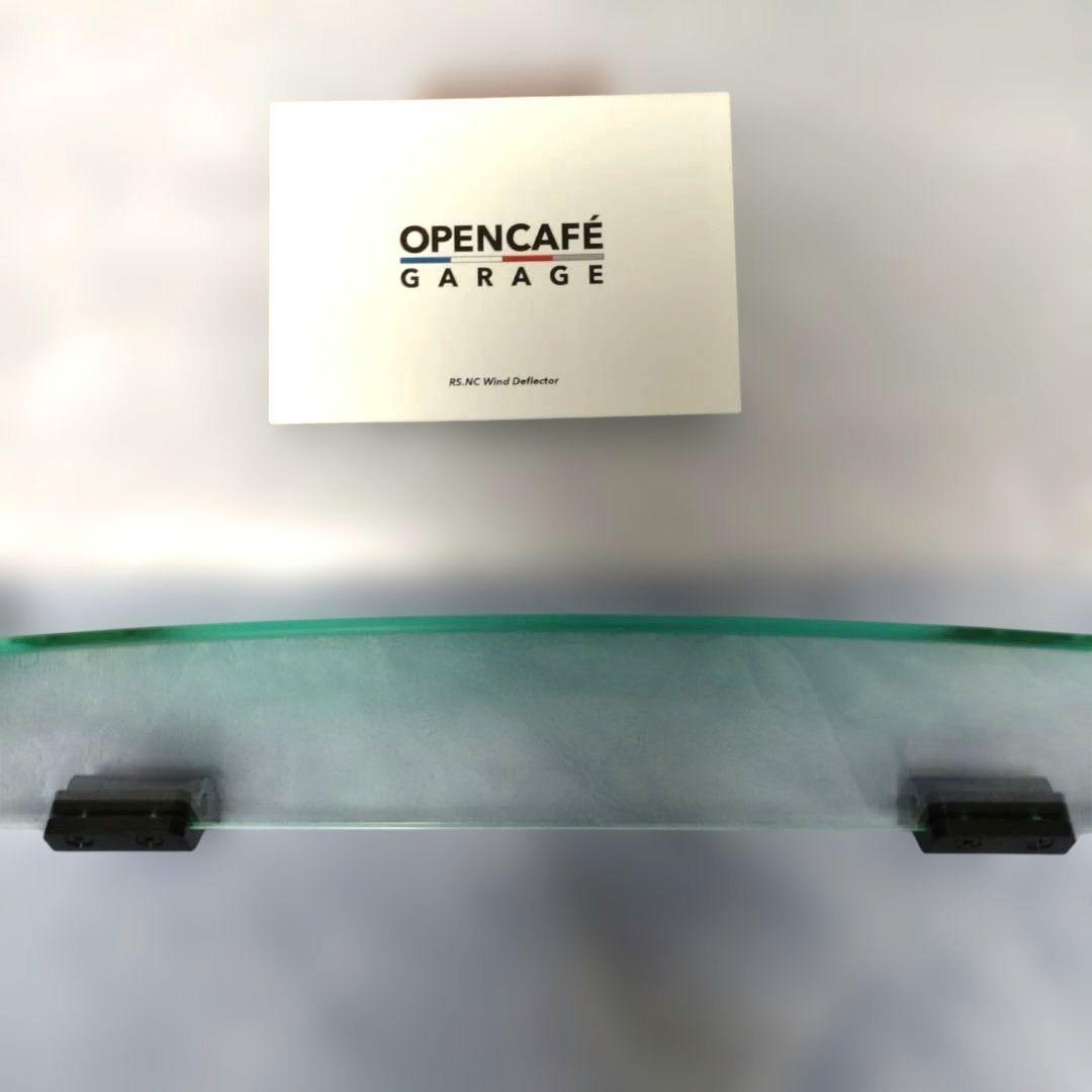 OPENCafé GARAGEウィンドディフレクター　NCロードスター用ガラス色