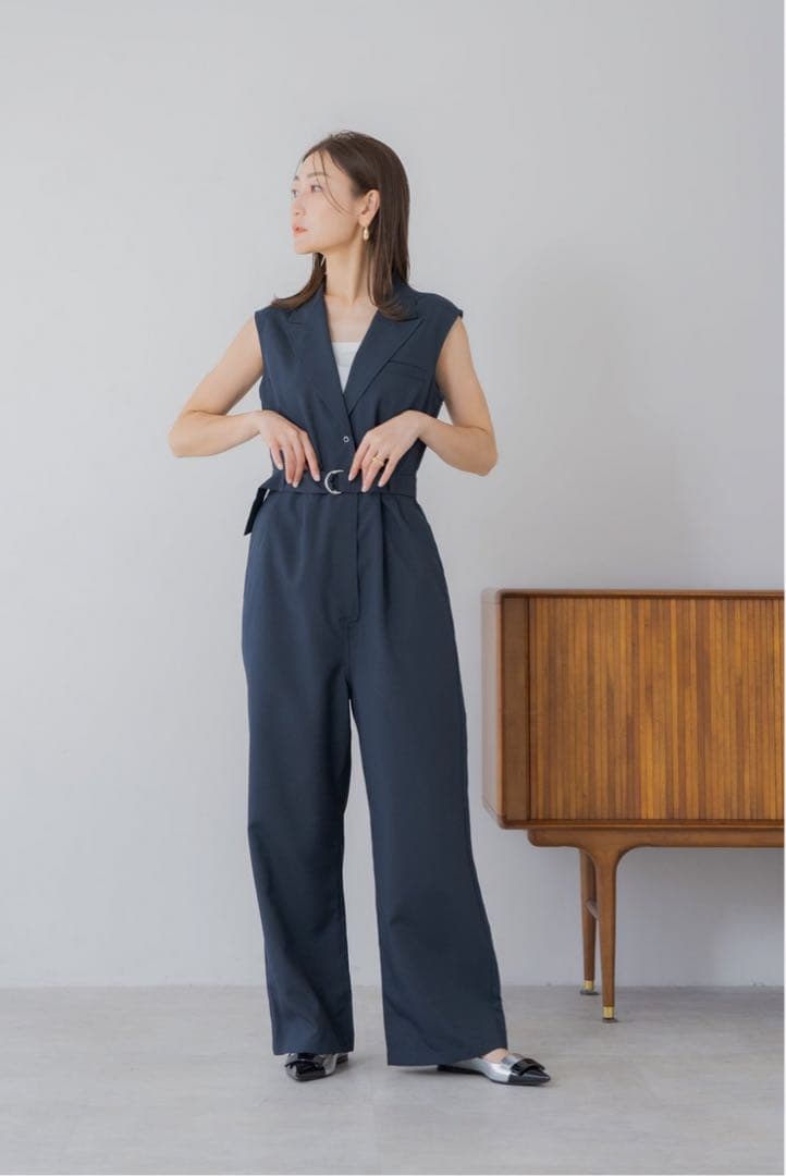 【人気完売品】regleamテーラードオールインワン