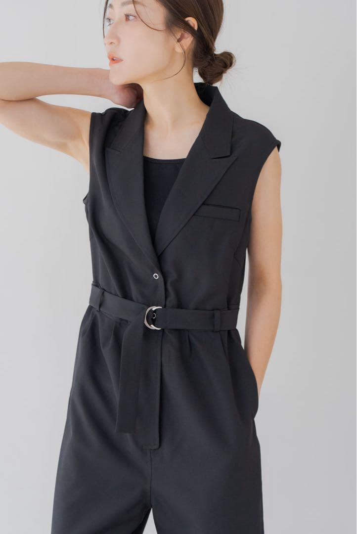 【人気完売品】regleamテーラードオールインワン