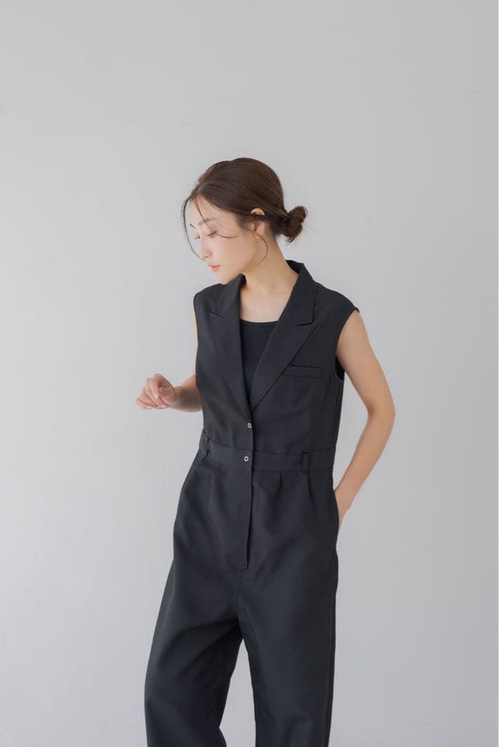 【人気完売品】regleamテーラードオールインワン