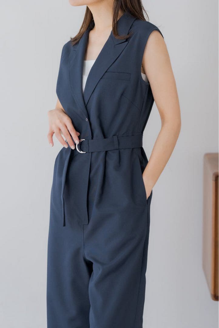 【人気完売品】regleamテーラードオールインワン