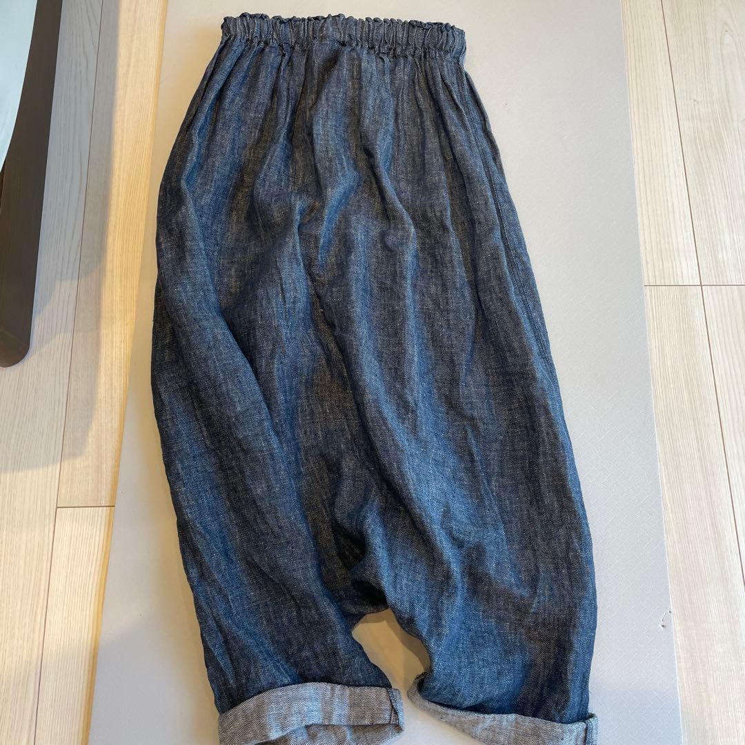 イチアンティークス　サルエルパンツ　ダンガリー