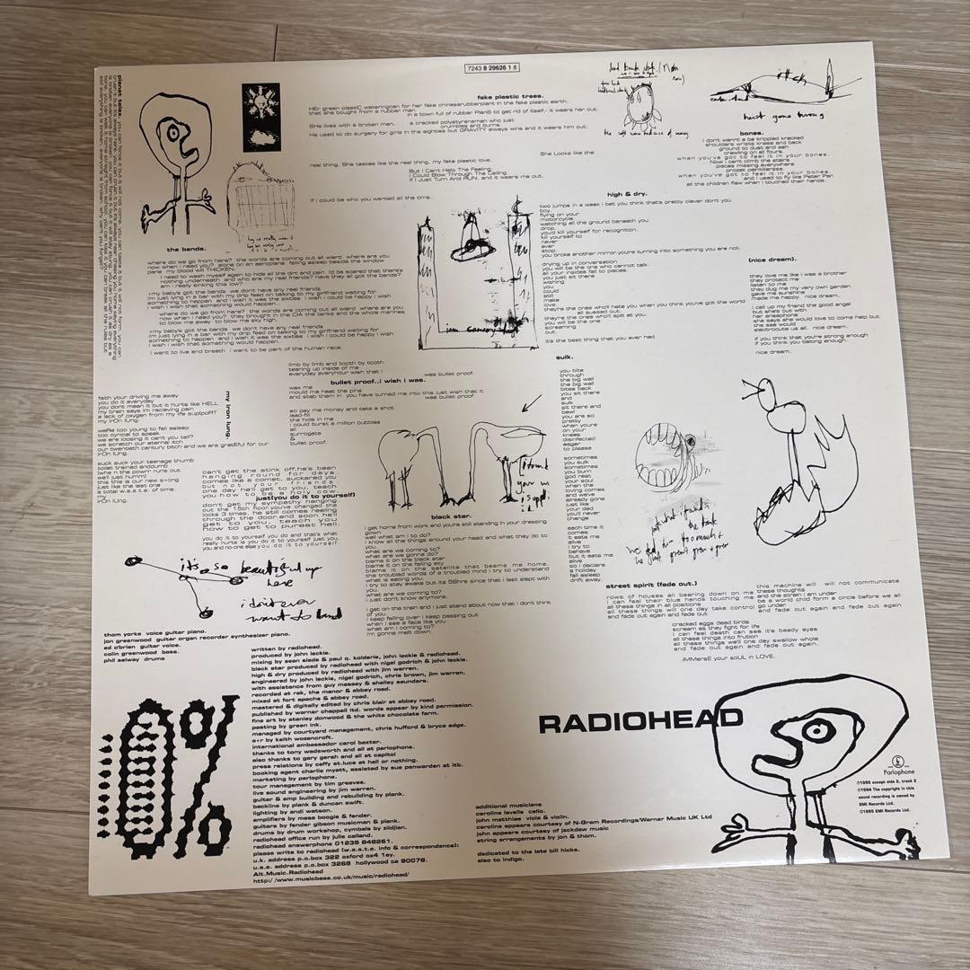 radiohead LPレコード The Bends