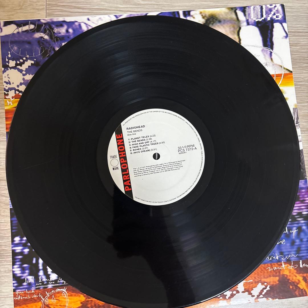 radiohead LPレコード The Bends