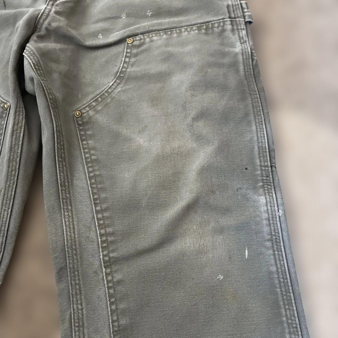 た*か様 Carhartt カーハート B136 MOSダブルニー 32×30