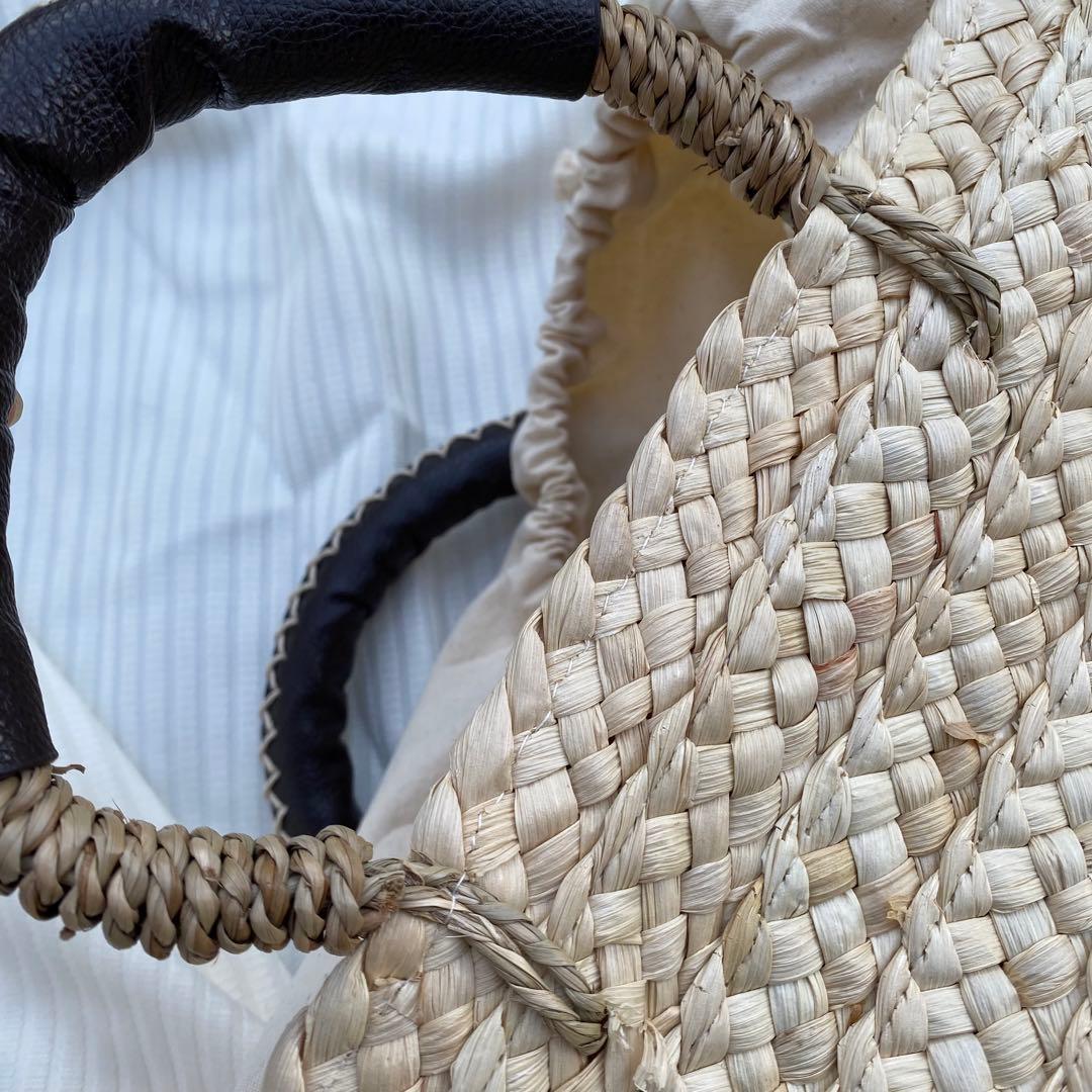 【完売品】DEAN & DELUCA × BEAMS COUTURE かごバッグ