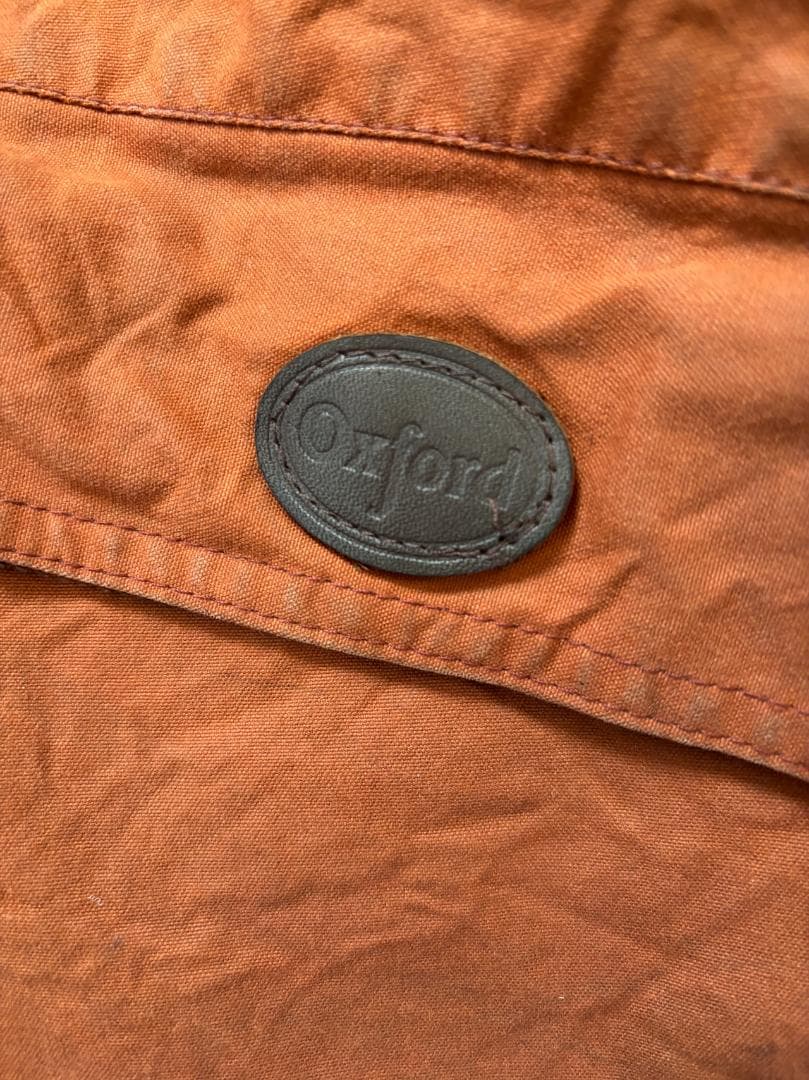 ジャケット・アウター \"Oxford Blue\" Oiled Cotton Jacket L