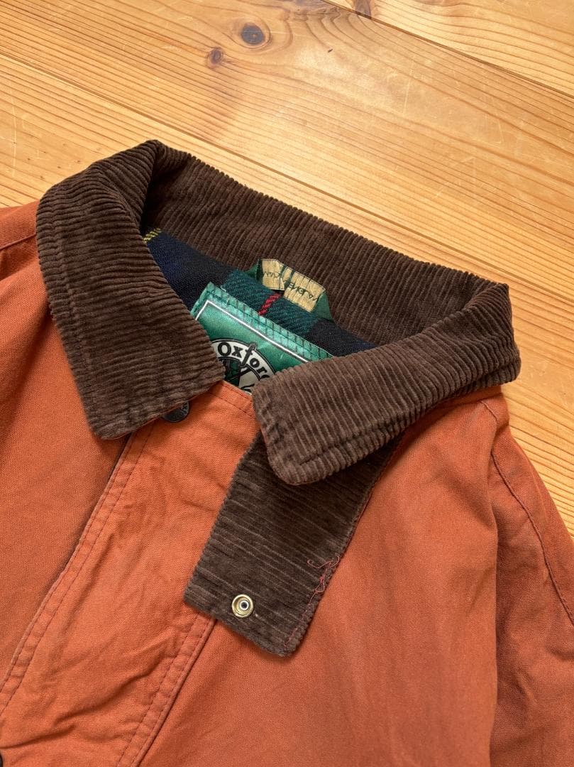 ジャケット・アウター \"Oxford Blue\" Oiled Cotton Jacket L