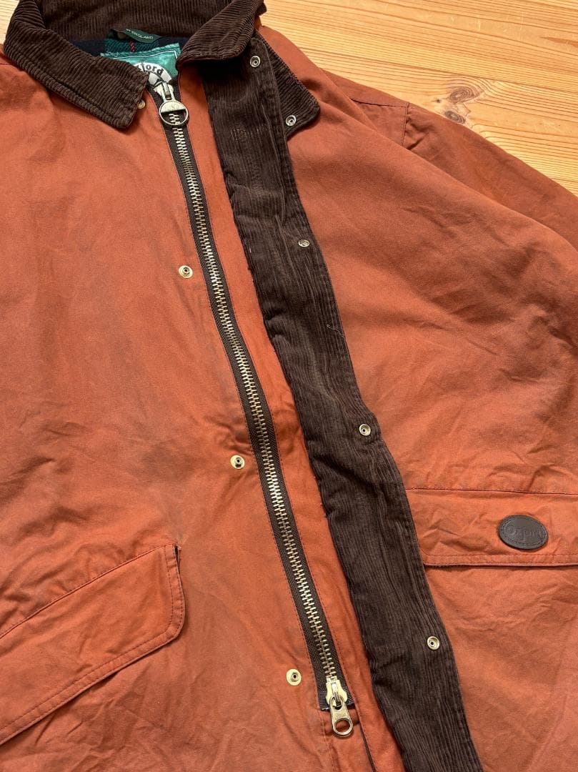 ジャケット・アウター \"Oxford Blue\" Oiled Cotton Jacket L