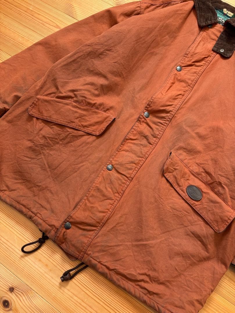 ジャケット・アウター \"Oxford Blue\" Oiled Cotton Jacket L