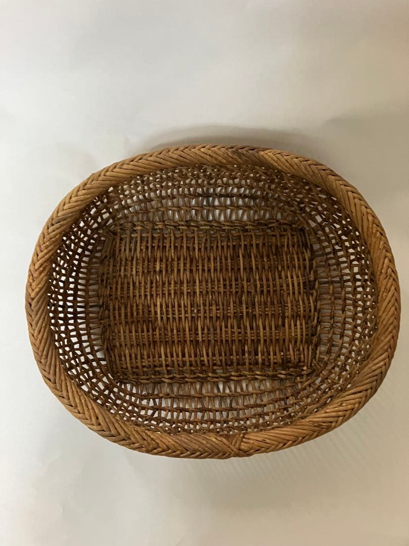 中川原信一さん　あけびかご