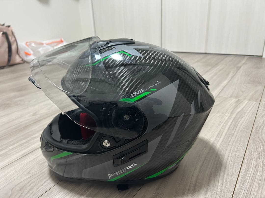 く*ぽ様 WINS A-FORCE RS カーボン フルフェイスヘルメット DA