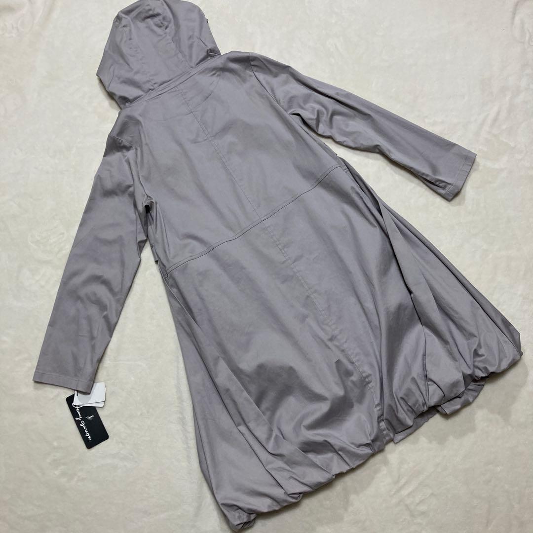 【新品】ジェニーギャルソン　スプリングコート　くすみカラー　ピンク　フード付き