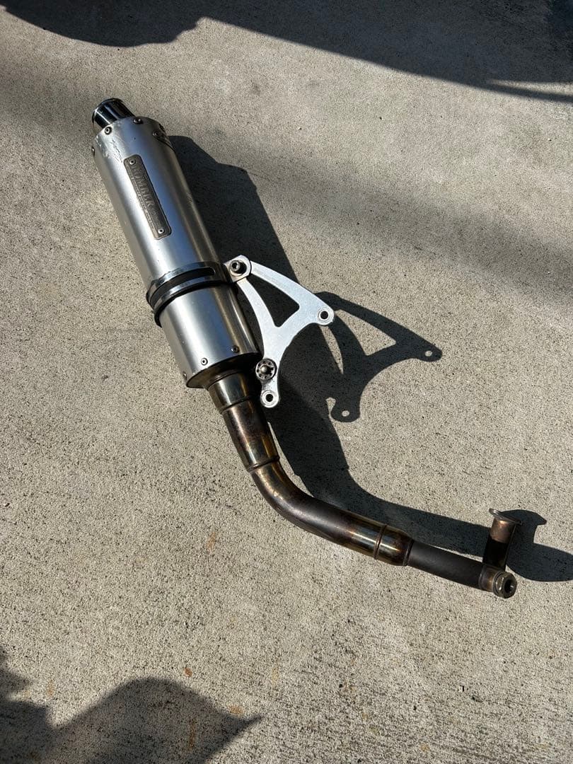 アドレスv125g cf46 武川ボンバーマフラー　ヨシムラタケガワ