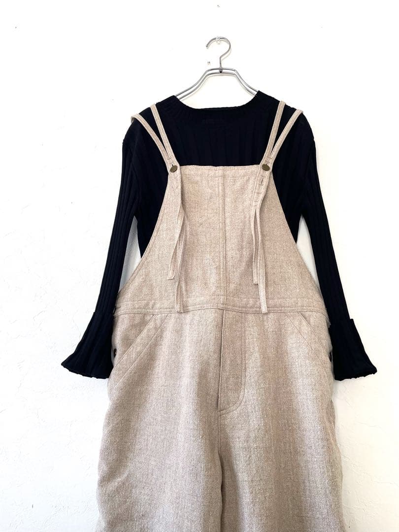 美品 FRAMeWORK フレームワーク サロペット オーバーオール