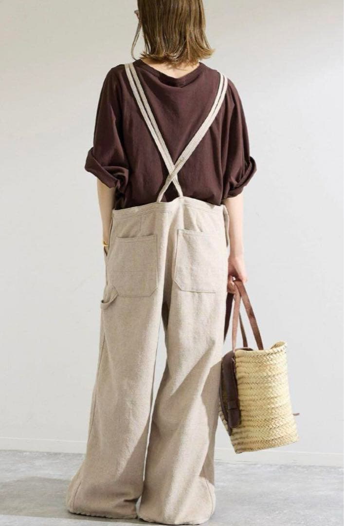 美品 FRAMeWORK フレームワーク サロペット オーバーオール