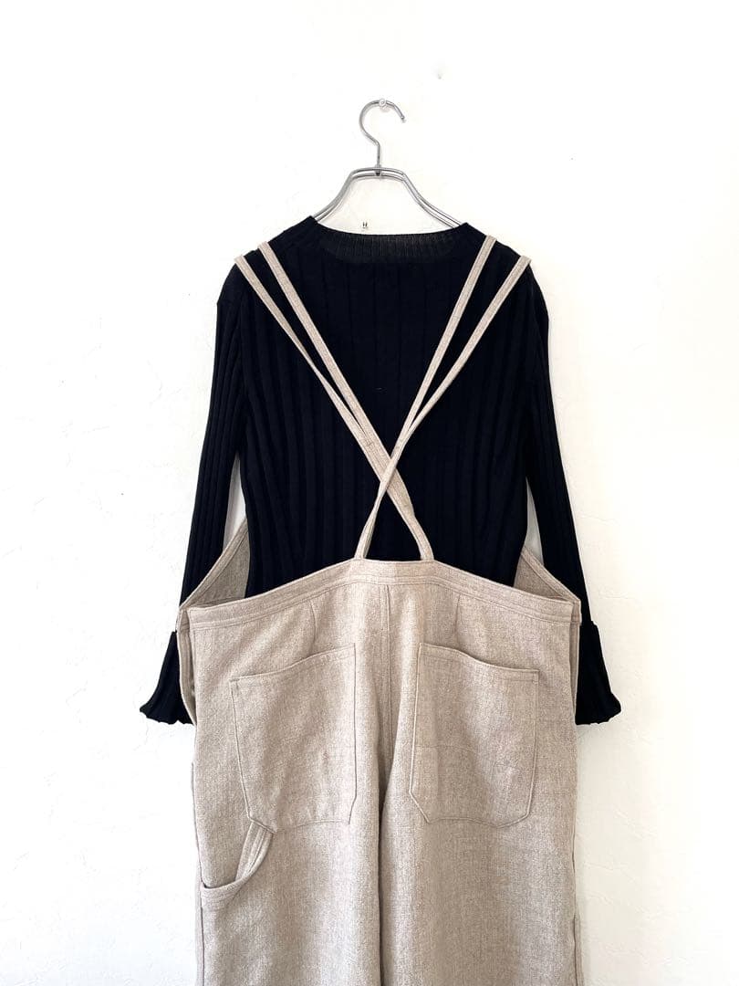 美品 FRAMeWORK フレームワーク サロペット オーバーオール