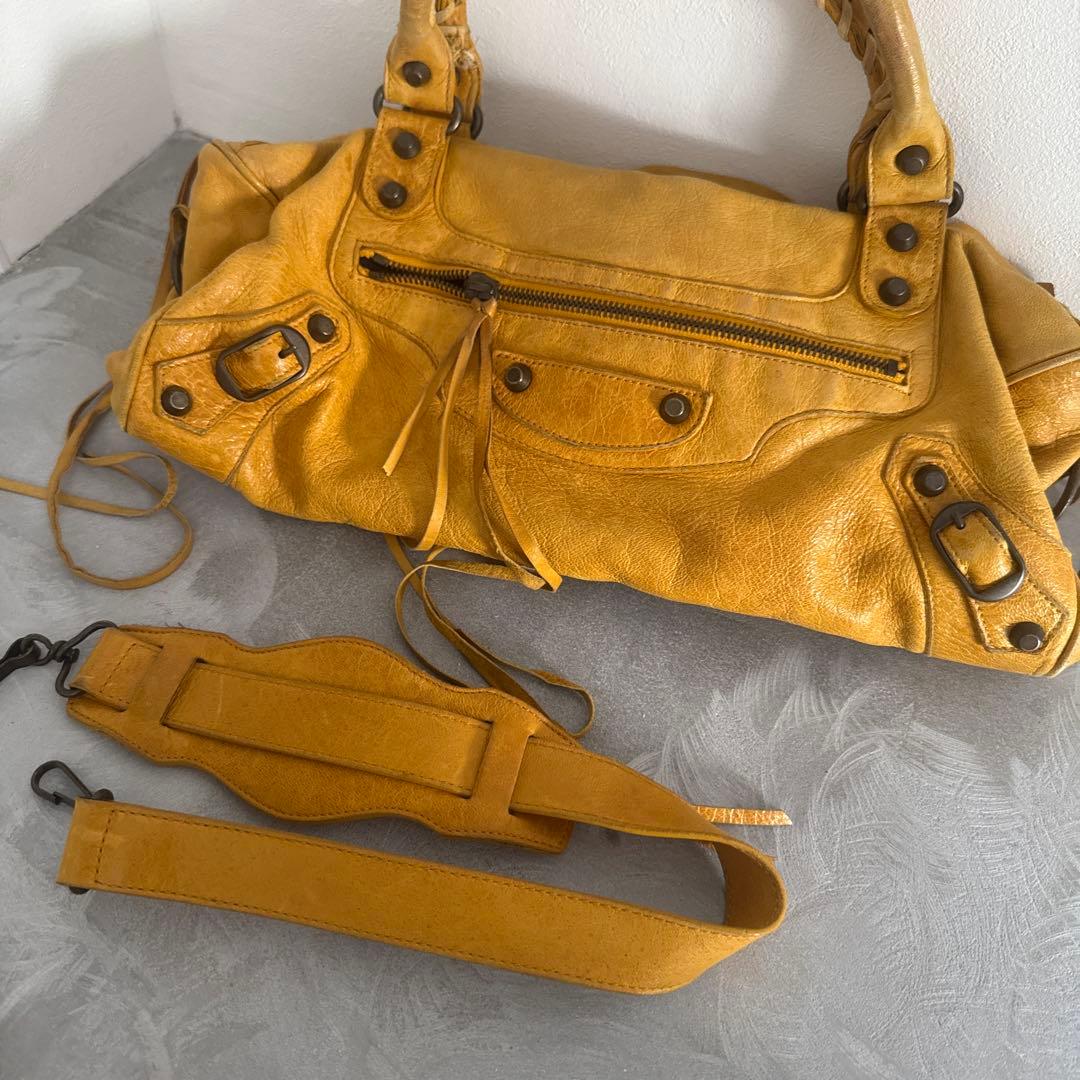 バレンシアガ トートバッグ ショルダーバッグ シティ ツィギー ボストン