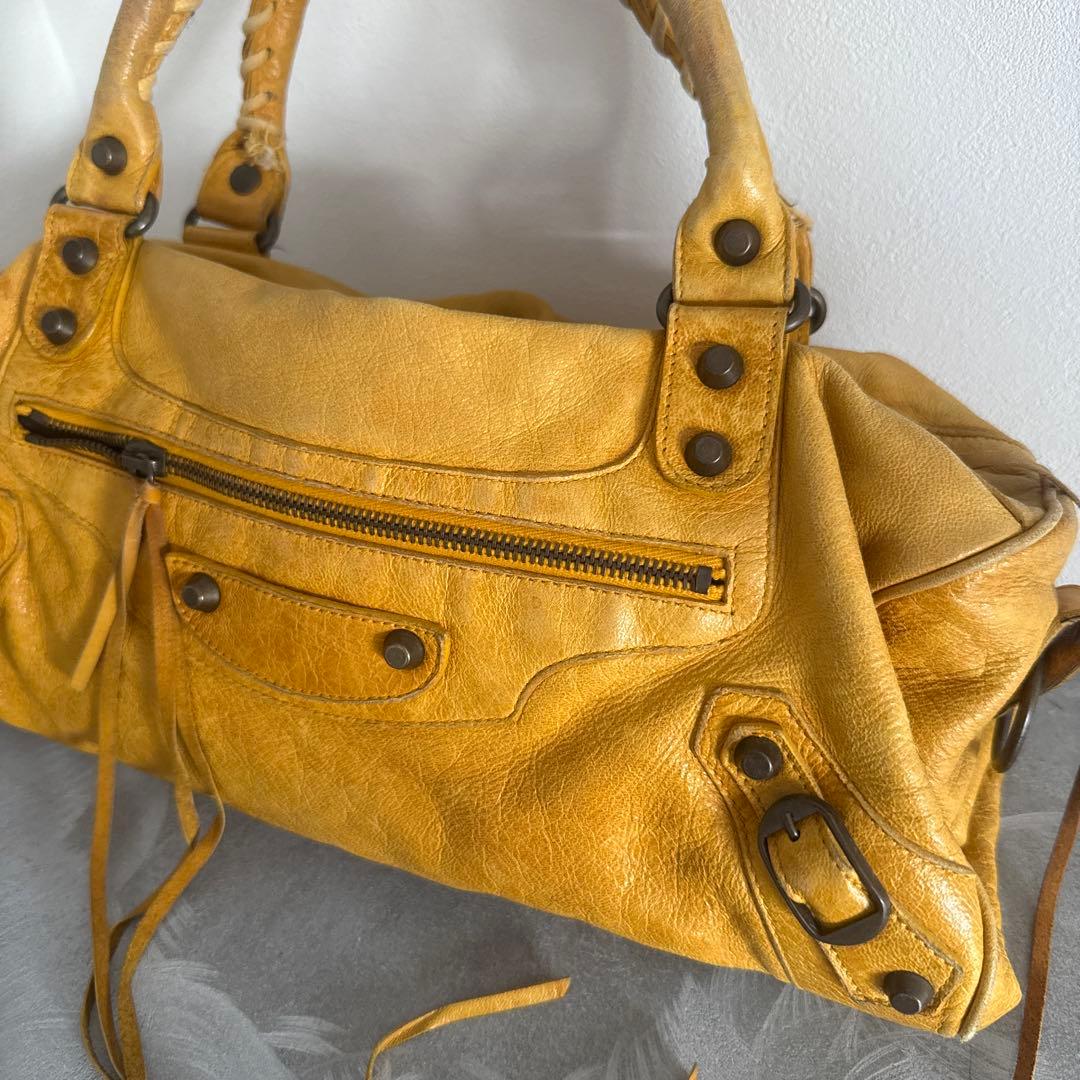 バレンシアガ トートバッグ ショルダーバッグ シティ ツィギー ボストン