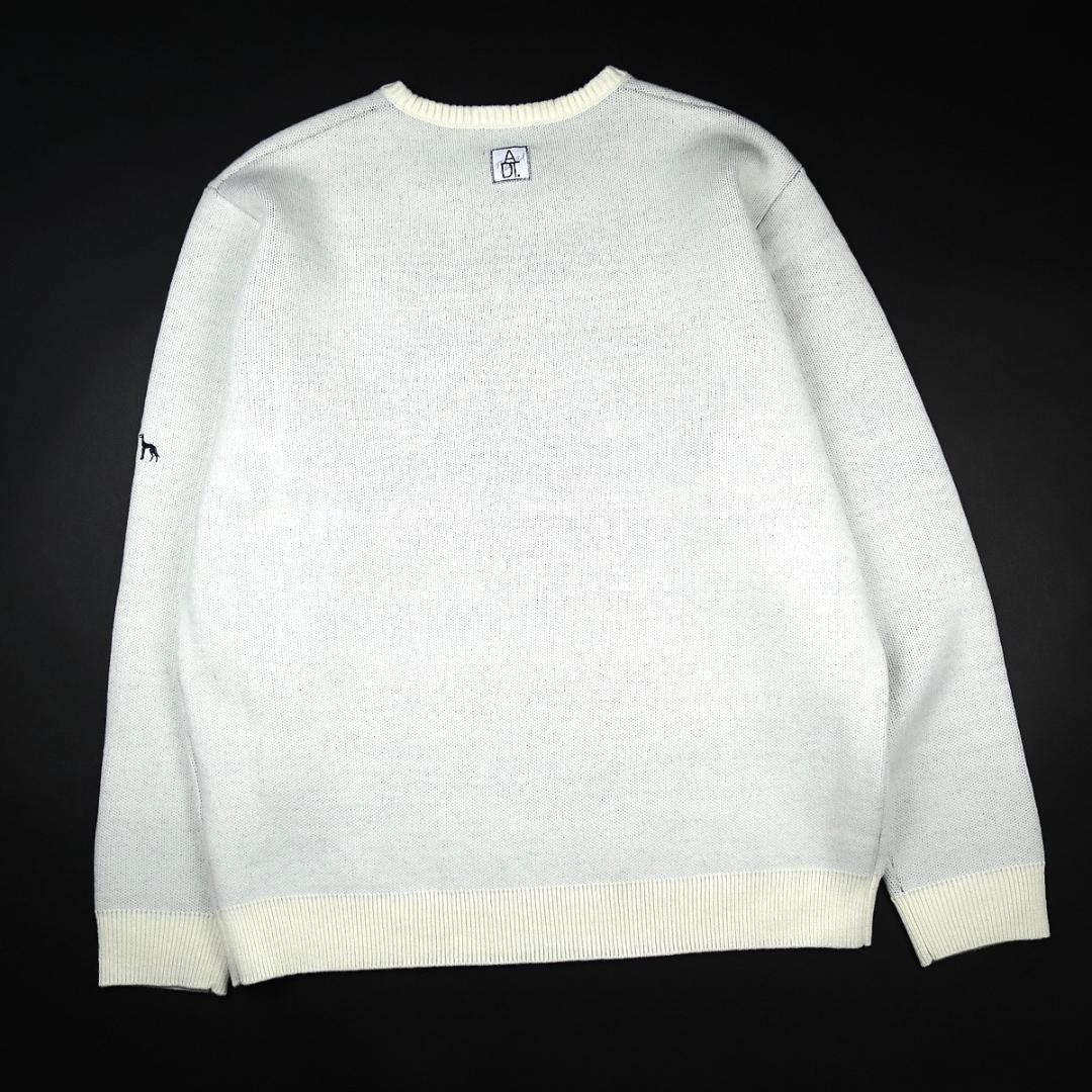 adabat 櫻井貴史コラボニットFlewlikeabird 白 M