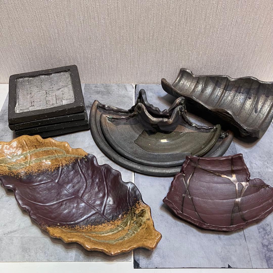 和食器　盛り皿　変形　8点セット