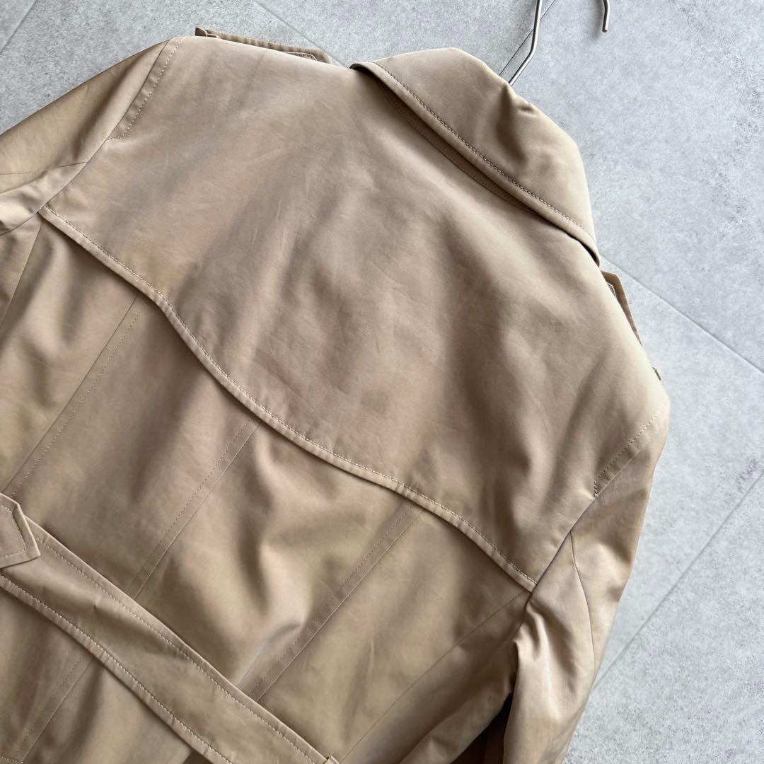 バーバリーロンドン　トレンチコート　ライナー　ノバチェック　ベージュ　11