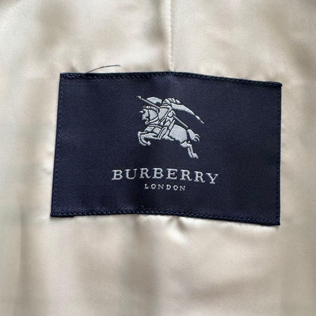 バーバリーロンドン　トレンチコート　ライナー　ノバチェック　ベージュ　11