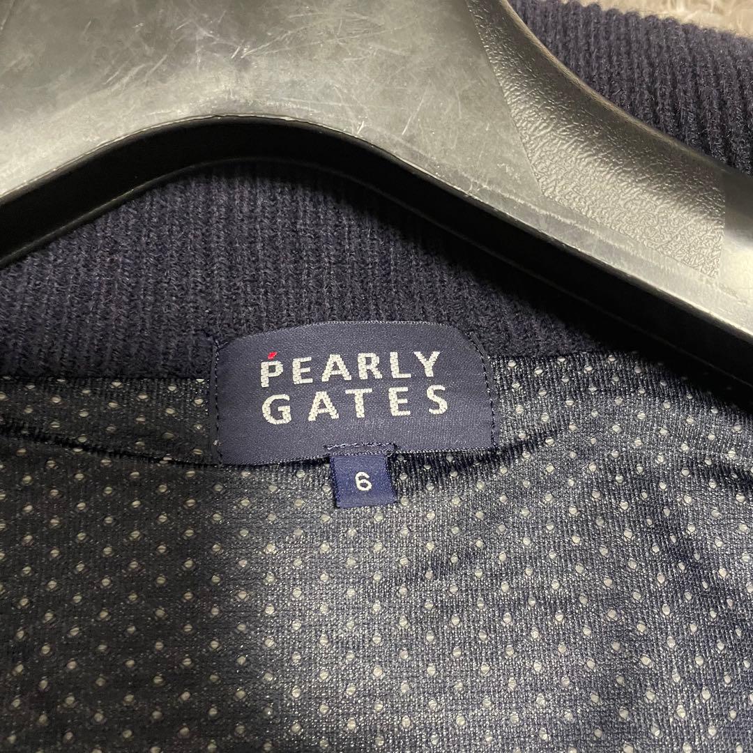 パーリーゲイツ　ジャケット　サイズ6 ニット　セーターブルゾン　フルジップ