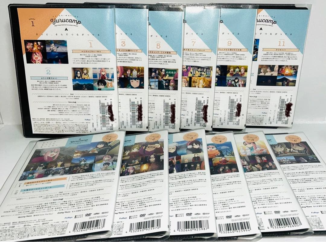 ゆるキャン△ 全6巻　ゆるキャン△ SEASON2  全6巻　DVD 全巻セット