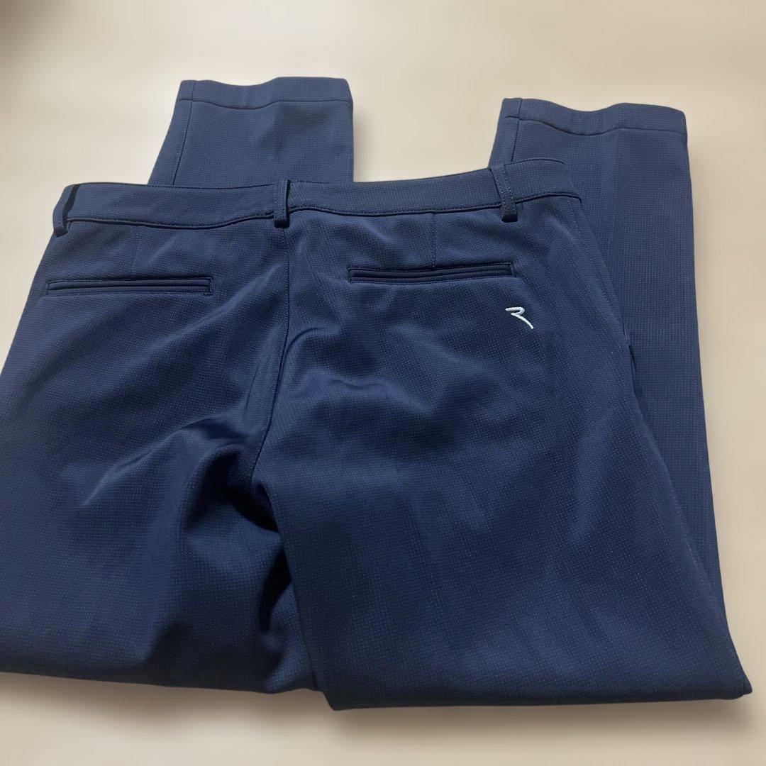 ネイビー 2WAY ストレートパンツ