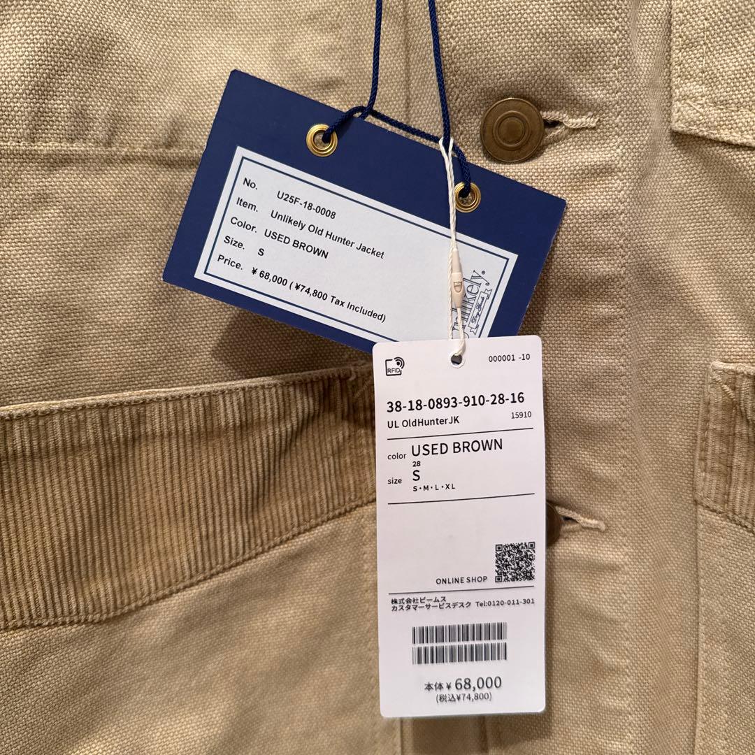 新品 Unlikely Old Hunter Jacket Sサイズ