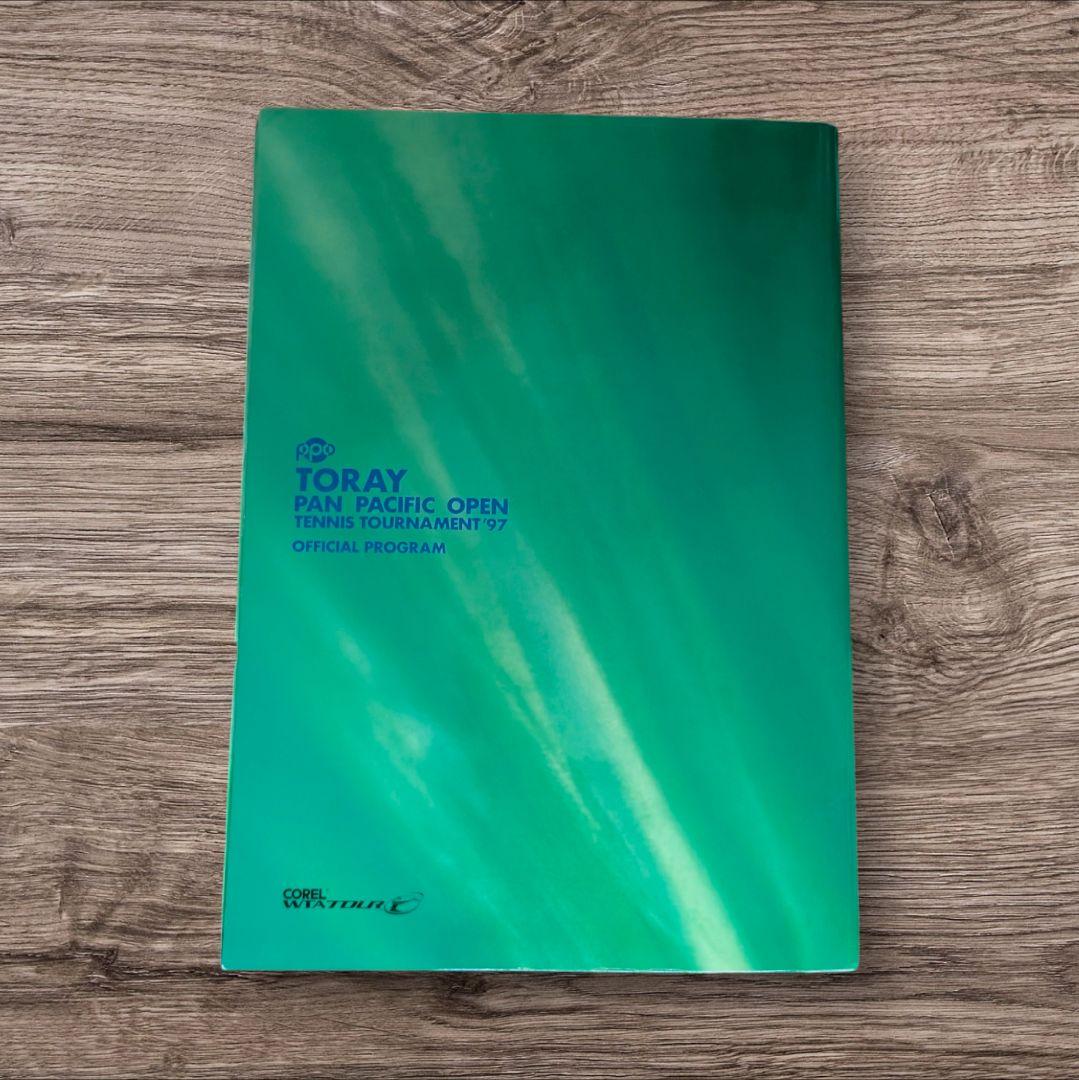 東レパンパシフィックテニス 97 パンフレット サインあり グラフ ヒンギス