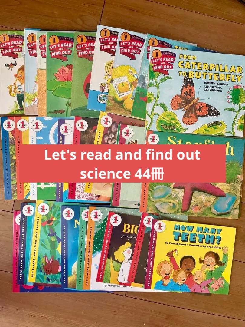 新品Let's read and find out science 44冊