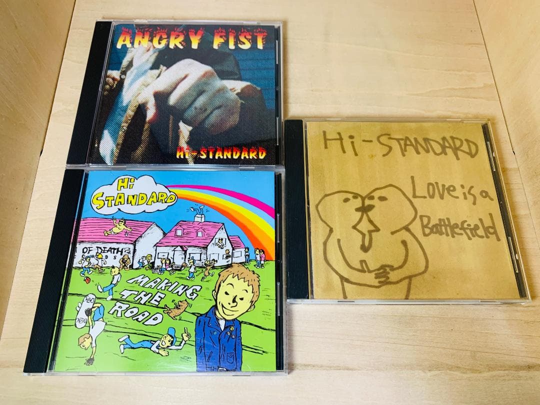 【帯付】 Hi-STANDARD ハイスタンダード CD 全10枚 セット