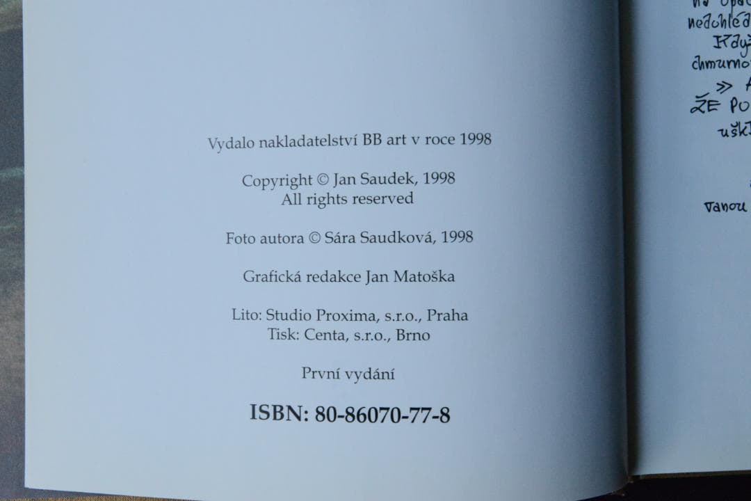 【Laska na tri：Jan Saudek】ヤン・サウデック　★サイン入