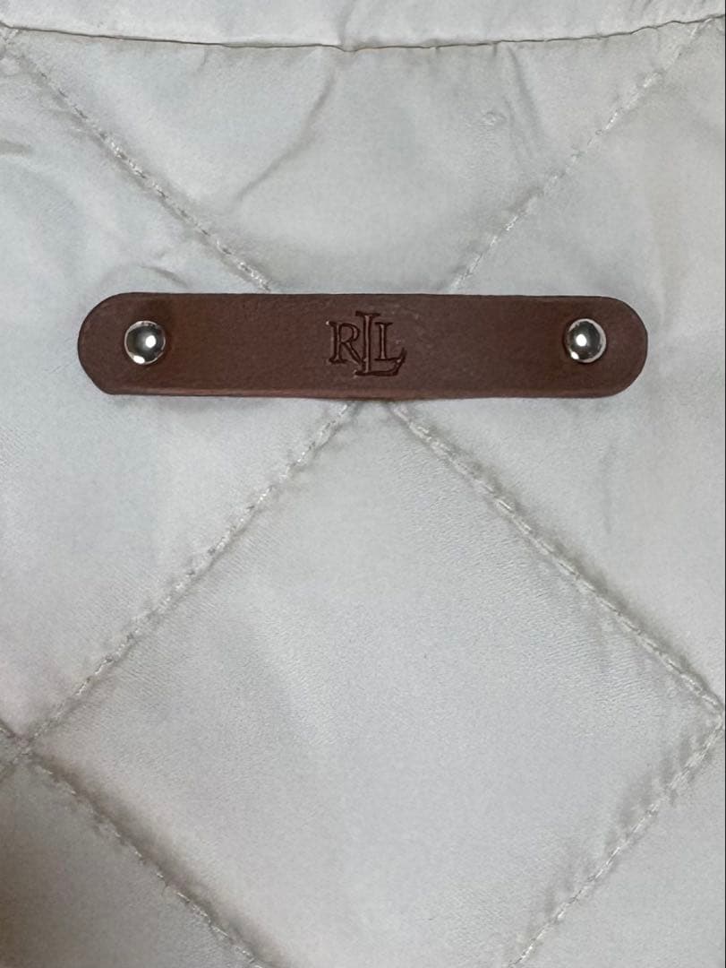 新品　Ralph Laurenクレストパッチ ダイヤモンドキルティングベスト