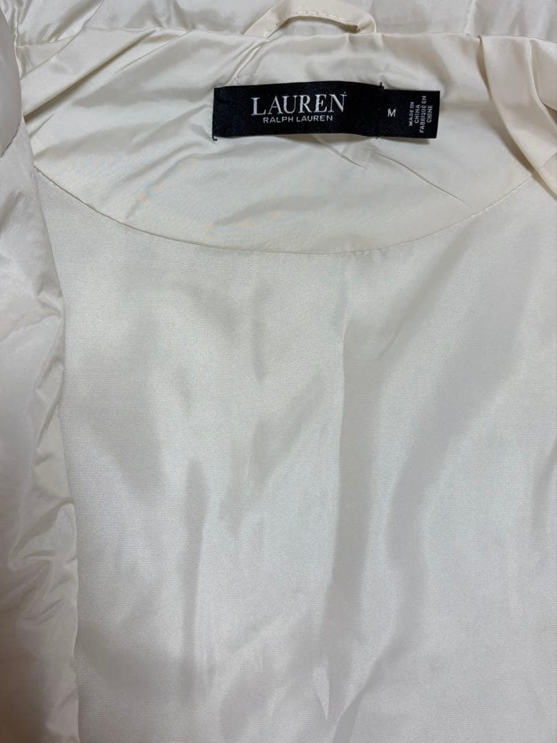 新品　Ralph Laurenクレストパッチ ダイヤモンドキルティングベスト