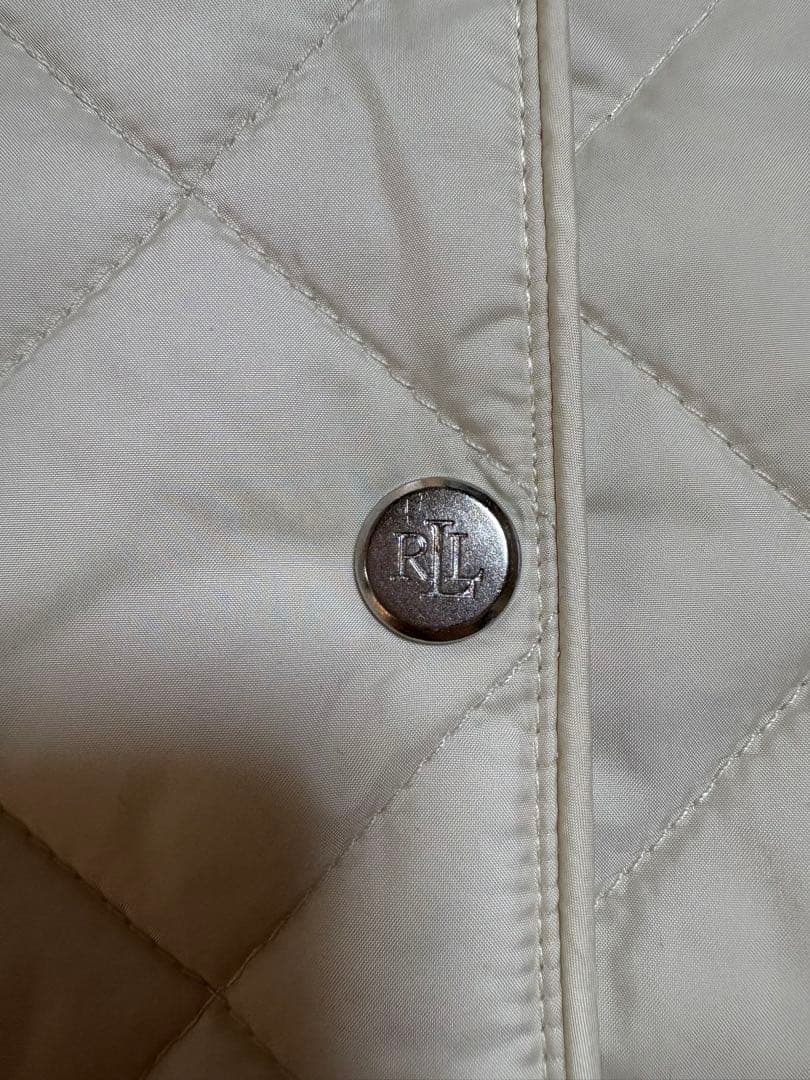 新品　Ralph Laurenクレストパッチ ダイヤモンドキルティングベスト