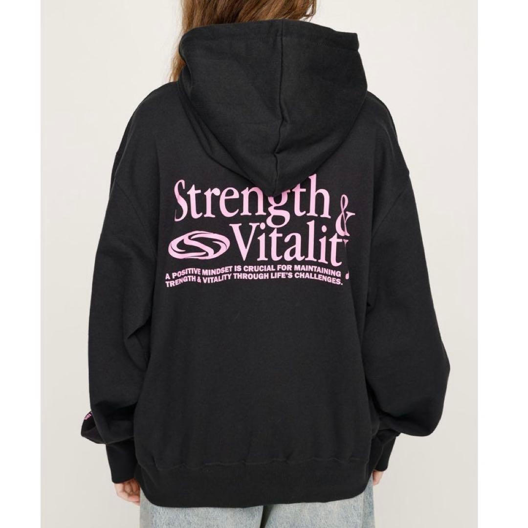 SLY スライ　プリント　オーバー　フーディー　パーカー　新品