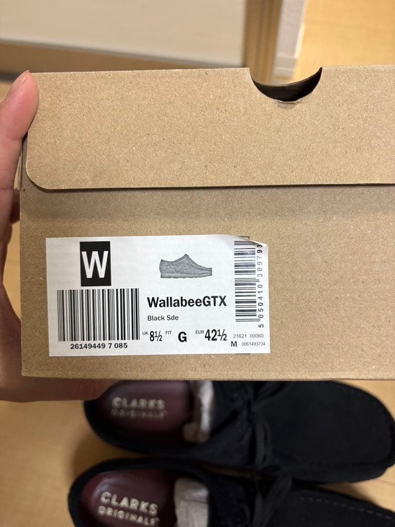 最終値下げ！clarks ワラビー　GORE-TEX ゴアテックス