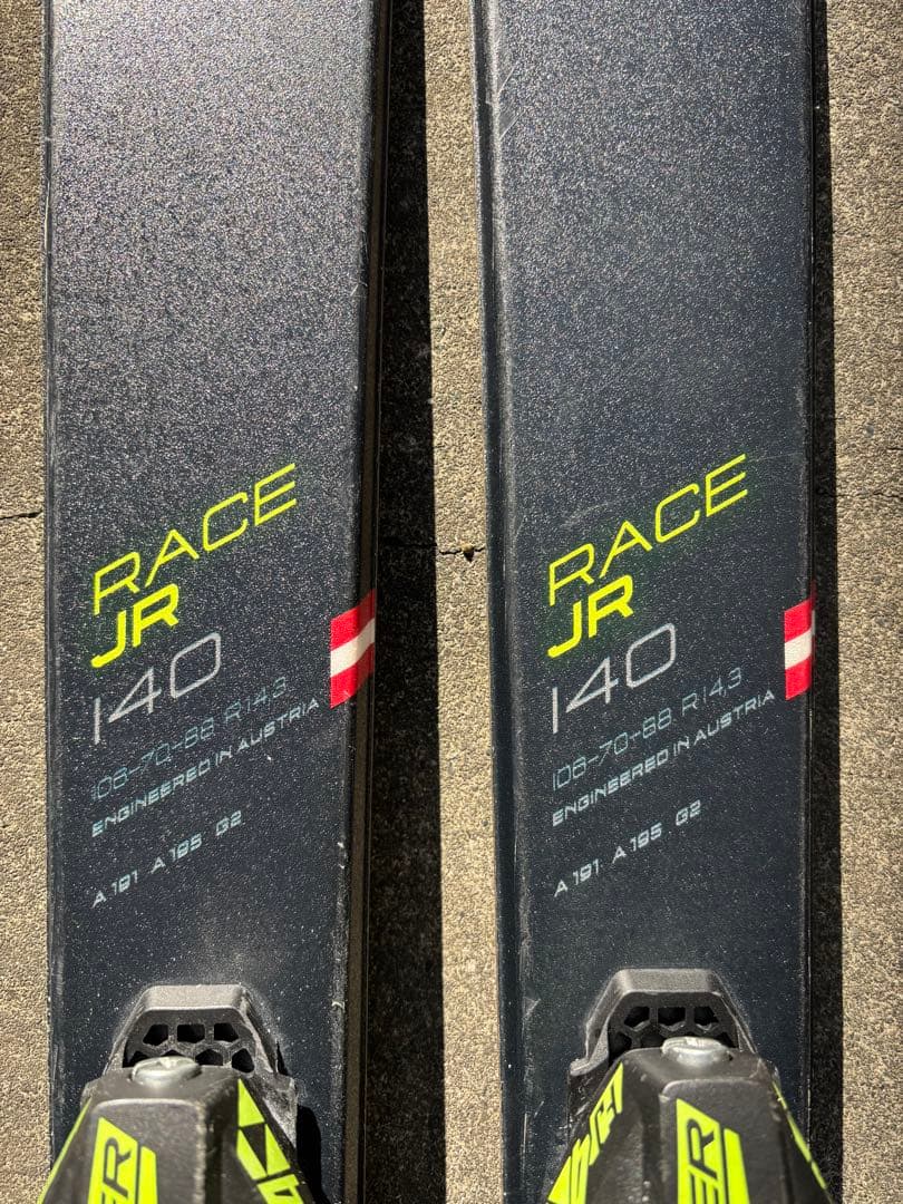 RC4 RACE JR 140cm スキー バインディング付き