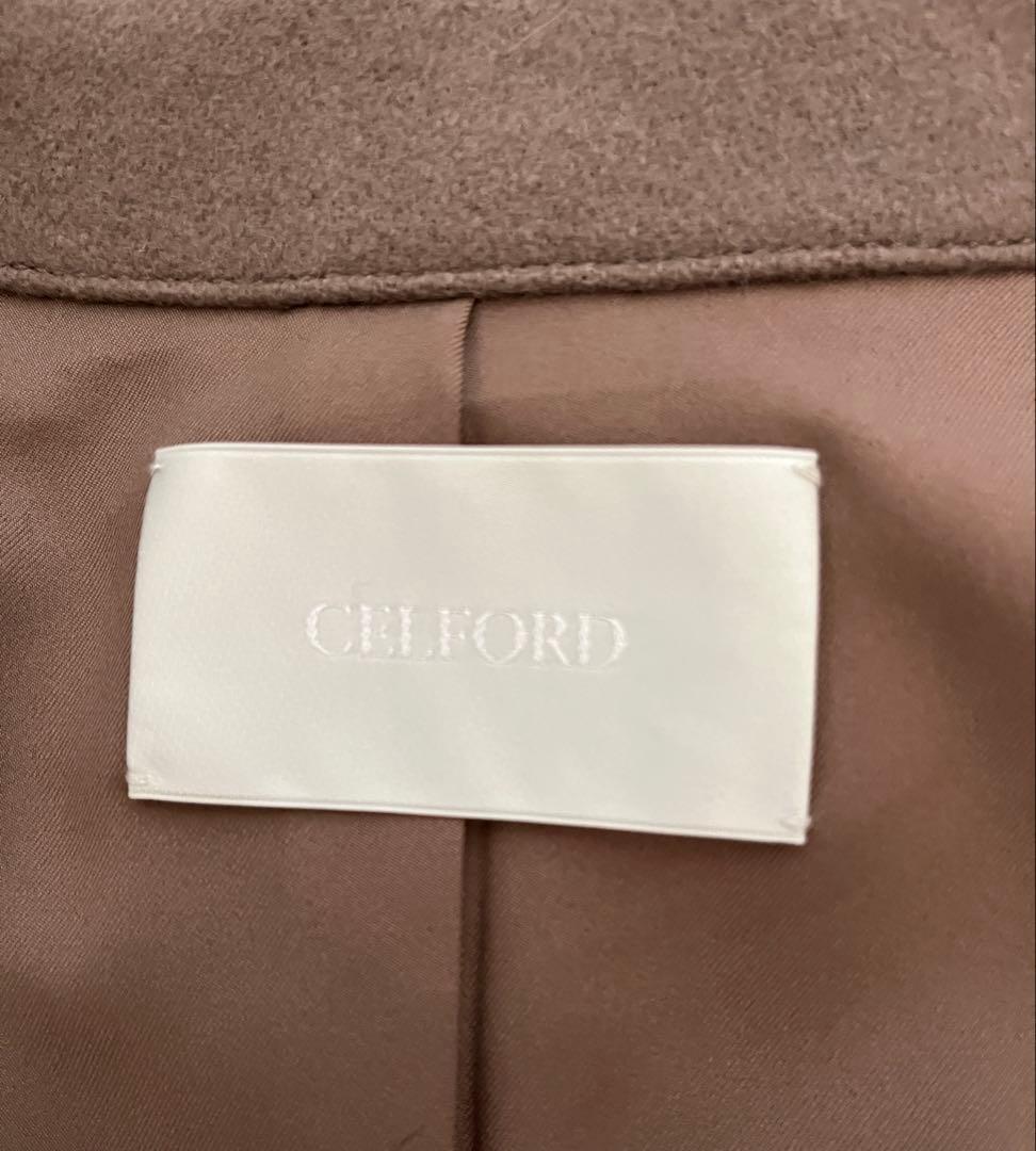 セルフォード　新品未使用　マントコート　モカ