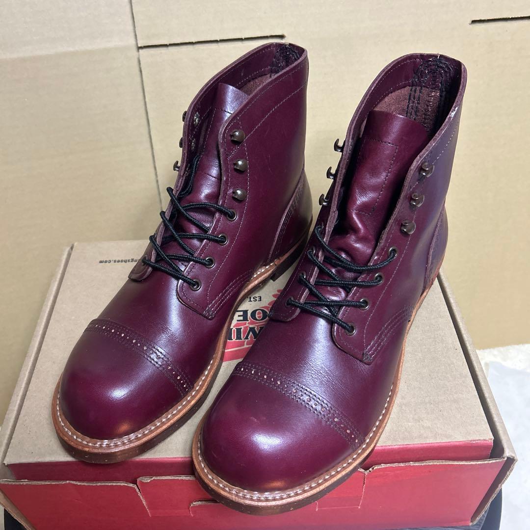 レッドウィング　アイアンレンジ　バーガンディ　8012 26cm US8D