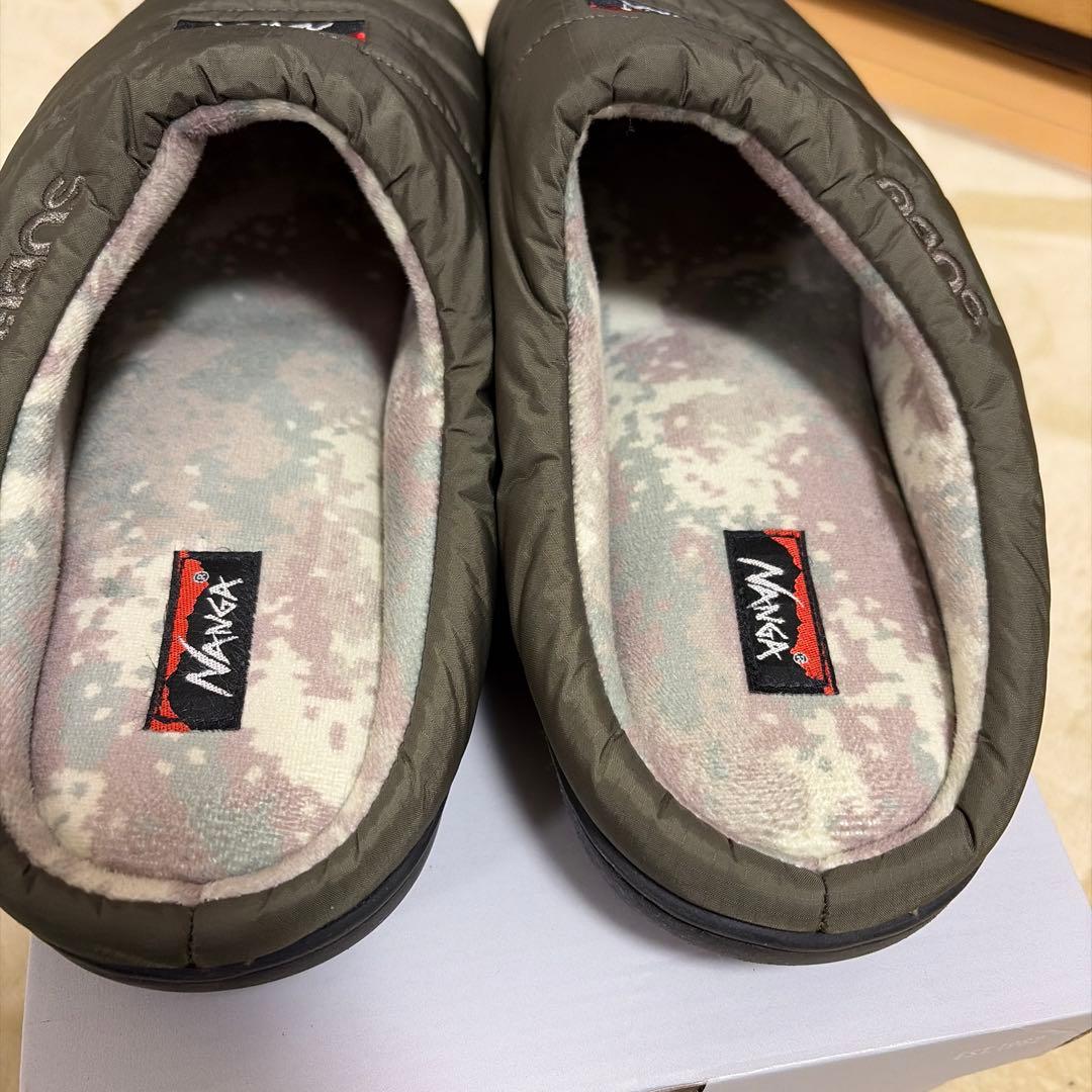 SUBU NANGA サンダル　オリーブグリーン