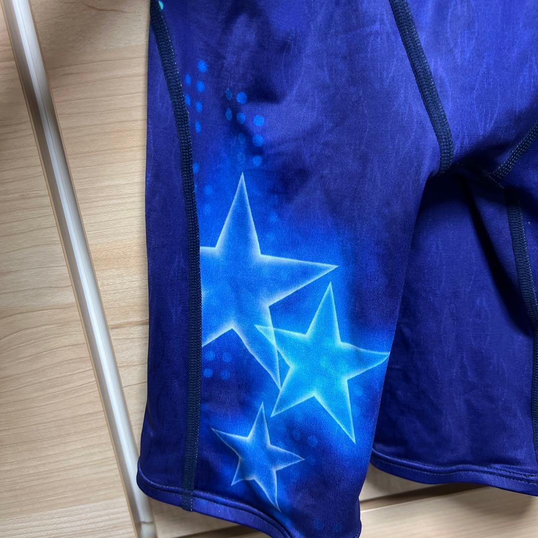 新品タグ付き　ミズノ　レディースS　競泳水着　マイティライン　ハーフスパッツ