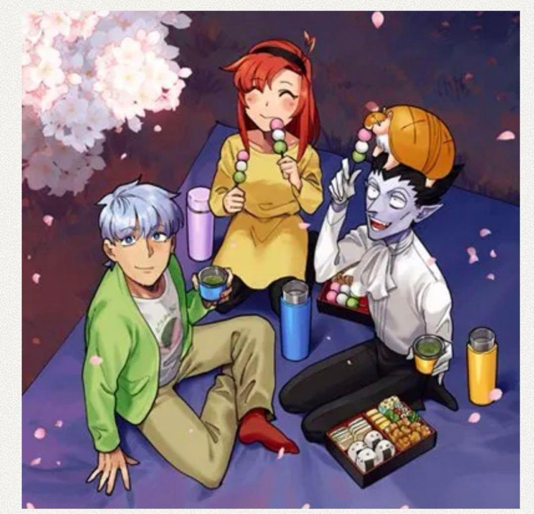 吸血鬼すぐ死ぬ　複製原画(キャラファイングラフ) サイン入り　 10枚限定