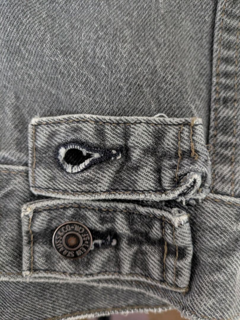 90s 先染め 75505 リーバイス デニムベスト 42 u13