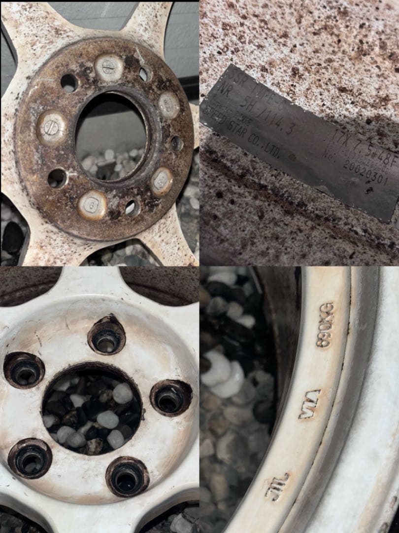 SSR TYPE C 17インチ 7.5J ＋48 114.3 5穴