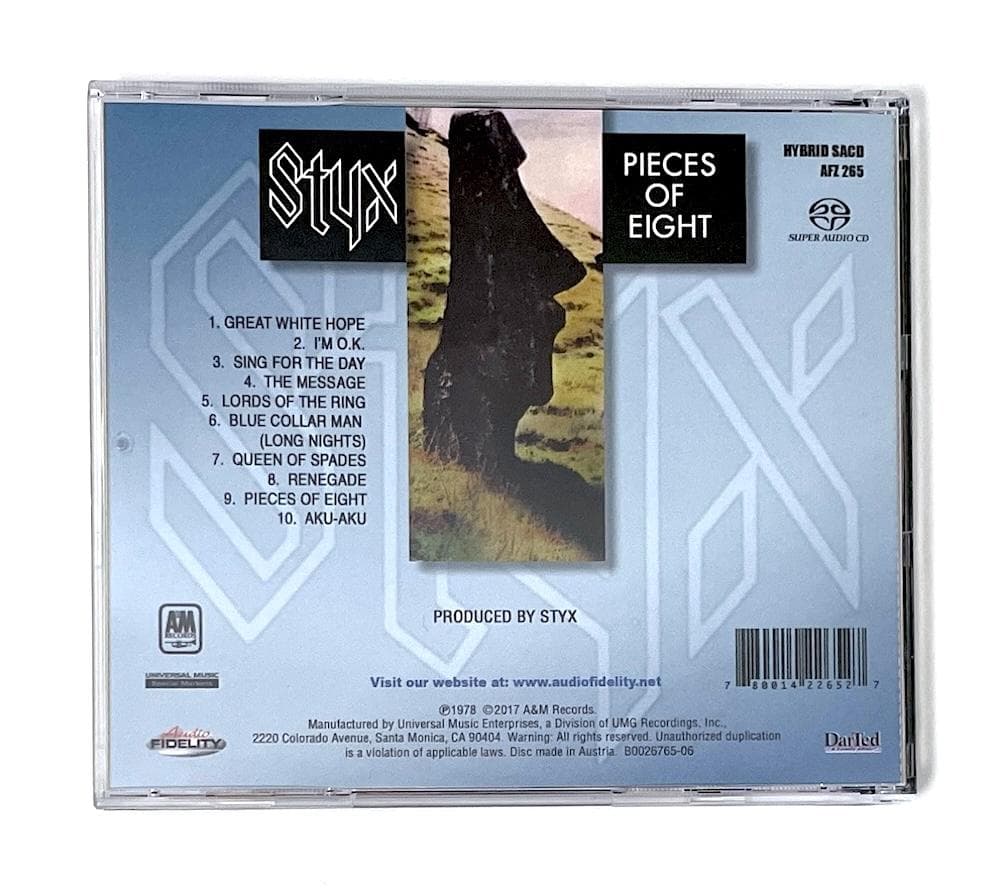 廃盤 HYBRID SACD STYX PIECES OF EIGHT